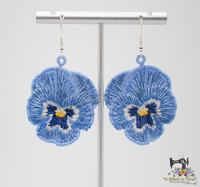 FSL Pansy Earrings