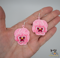 FSL Pansy Earrings