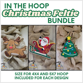 ITH Christmas Feltie Bundle