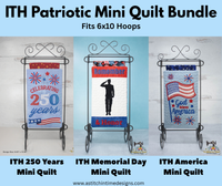 ITH Patriotic Mini Quilt Bundle