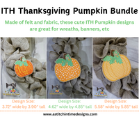 ITH Thanksgiving Pumpkin Bundle