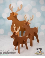 ITH Standing Reindeer 8x12