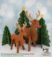 ITH Standing Reindeer 6x10