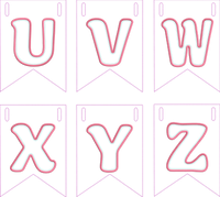 ITH Alphabet Banner Set