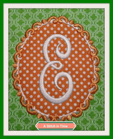Monogram Applique Set 1