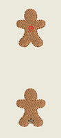 Gingerbread Man Buttons (Mini Designs)