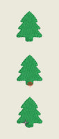 Christmas Tree Buttons (Mini Designs)
