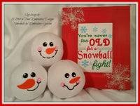 5x7 Snowball Fight
