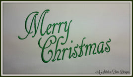 Merry Christmas Set 4x4 and 5x7 Sizes
