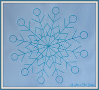 Snowflake Set 1 - Set of 6 sizes