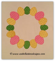 Easter Egg Monogram Frame (fits 5x7 Hoops)