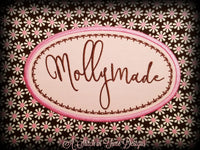 Apron Applique Oval Large