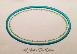 Apron Applique Oval Large