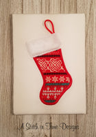 Christmas Stocking Applique