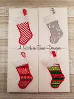 Christmas Stocking Applique