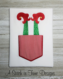 Applique Pocket - Elf Legs