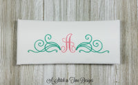 Scroll Monogram Set - Fits 5x7 Hoops