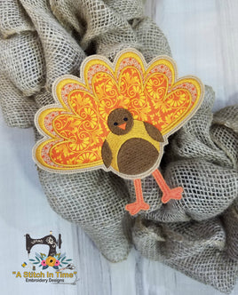 ITH Wreath Decor - Turkey for 5x7 Hoop