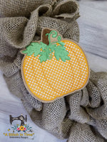 ITH Wreath Decor - Thanksgiving Pumpkin for 5x7 hoop