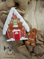 ITH Wreath Decor Gingerbread Man (4x4 Hoops)