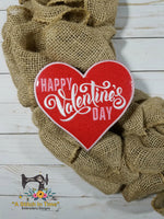ITH Wreath Decor Valentines Day Heart (6x10 hoops)