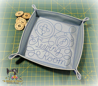 Set of 12 Redwork Sewing Collection Designs (6x6 or 6x10 hoop)