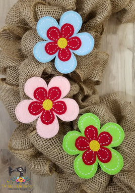 ITH Flower1 for 4x4 hoops