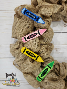 ITH Crayon (fits most 4x4 hoops)
