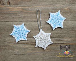 Snowflake Feltie