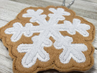 ITH Iced Snowflake Cookie Ornament