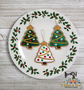 ITH Iced Christmas Tree Cookie Ornament
