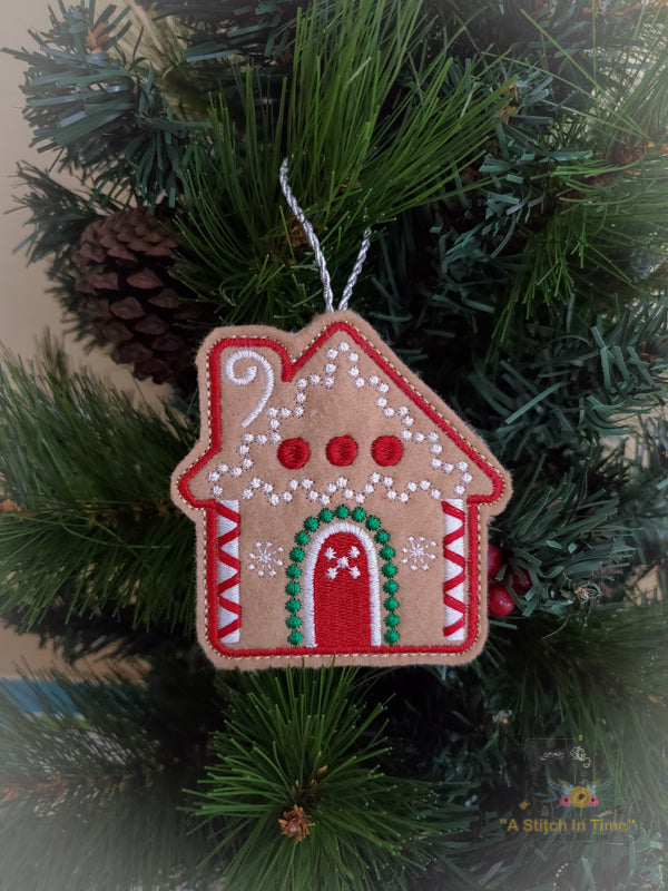 ITH Christmas Cookie Ornament - House