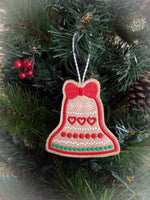 ITH Christmas Cookie Ornament - Bell