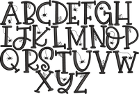Halloween Font Set