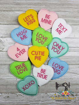 ITH Conversation Hearts Set of 12
