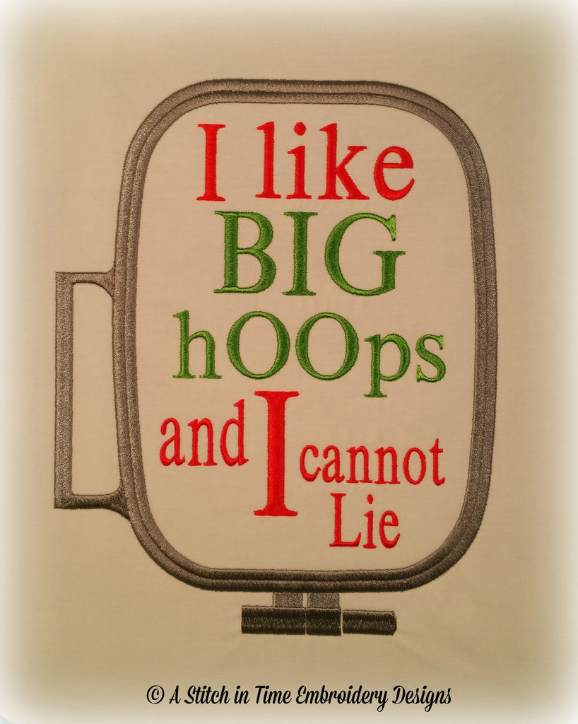 I Like Big Hoops for 7x12 hoop