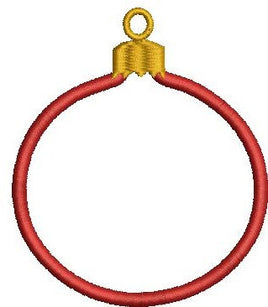 Christmas Ornament Applique 1