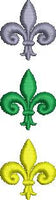 Fleur de lis Mini Design