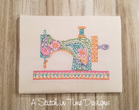 Paisley Sewing Machine for 5x7 hoop