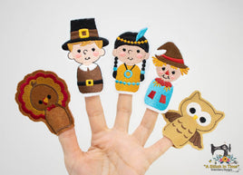 ITH Finger Puppets - Thanksgiving Set