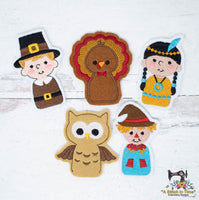 ITH Finger Puppets - Thanksgiving Set