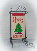 ITH Happy Holidays Mylar Mini Quilt