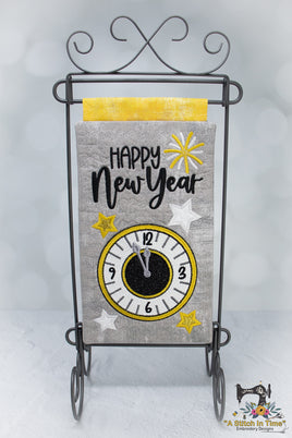 ITH New Year Countdown Mini Quilt