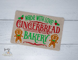 ITH Gingerbread Snack Mat