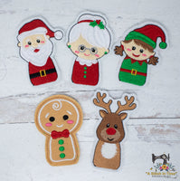 ITH Finger Puppets - Christmas