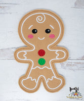 ITH Gingerbread Man Feltie Set