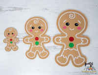 ITH Gingerbread Man Feltie Set