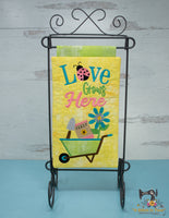 ITH Love Grows here Mini Quilt