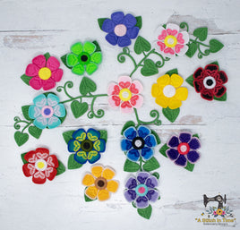 FSL Heart Vine and 3D Flower Set