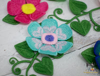 FSL Heart Vine and 3D Flower Set